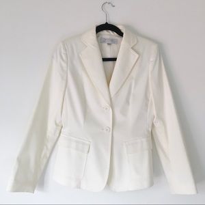 Tahari ASL off-white blazer